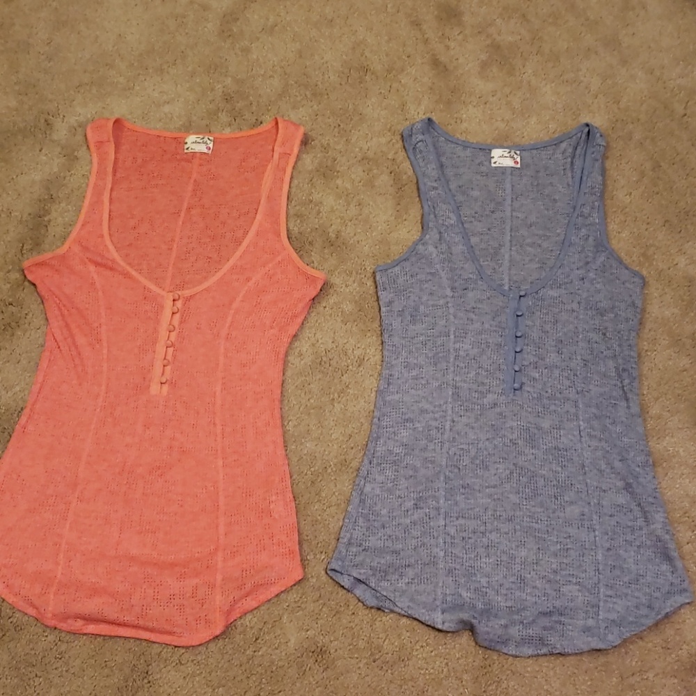Free people sleep tanks lot of 2